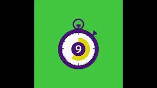 Stopwatch Animation With Sound Effects Green Screen