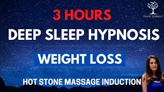Lose Weight WHILE You Sleep!? Unbelievable 3-Hour Deep Sleep Hypnosis!