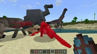 Dinosaur Era ADDON in Minecraft PE
