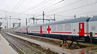 Treno Sanitario in partenza da Milano Centrale