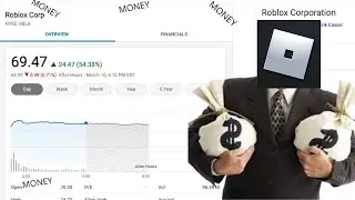 Roblox is on the stock market(they did it!!!)