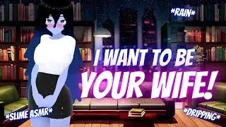 Devoted Yandere Nureonago Makes Herself Yours! Slime Girl ASMR Roleplay💧 [F4M] [willing listener] 🌧️