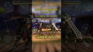 HAND OF MAGMARION SET REVIEW & GAMEPLAY| HIGH SOCIETY EVENT| SHADOW FIGHT 3| SHORTS