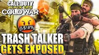Trash Talker GETS EXPOSED.. (Cold War)
