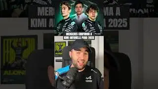 Kimi es OFICIALMENTE PILOTO de Mercedes para 2025 #f1 #shorts #lewishamilton #hamilton #mercedes