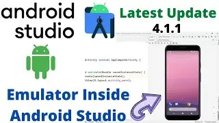 Run Emulator inside Android Studio | New Android Studio 4.1 Feature | Latest Update | Code With Yash