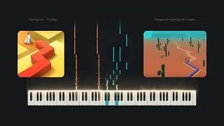 Dancing Line - The West // Custom Arrangement (Synthesia Tutorial + MIDI + PDF)