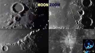 MOON ONLINE Telescope Zoom! Luna Місяць через телескоп 29.06.23 Частина 2