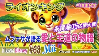 【永尾柚乃応援大使】ライオンキング：ムファサが語る愛と王道の物語　ディズニー第68弾【AI音楽発信】