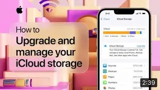 How to upgrade & manage your iCloud storage on iPhone or iPad | Apple support | iPhone 5s|🍎🤔