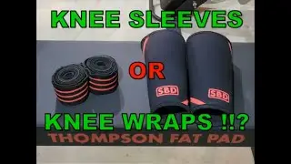 Knee Sleeves VS Knee Wraps  ...The differences explained!