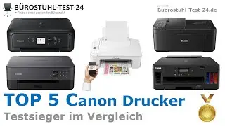 Die besten Canon Drucker 2024 (TOP 5) 🥇 Testsieger im Vergleich (gut und günstig)