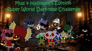 Fnas 4 Halloween Edition Super World Darkness Challenge