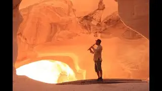 Cave Improvisiation by Thomas Hari Würmli on a Native American Styl Cedarflute in A Minor