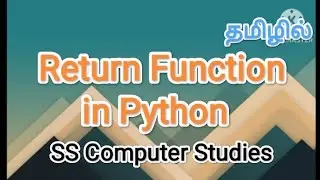 Return function in python | python in tamil 