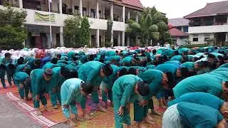 Pelaksanaan IMTAQ Jum'at Pagi Shalat Dhuha berjamaah SDN komplek Jl. Pepaya-Cut Nyak Dien