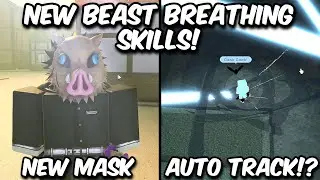 NEW CODES! NEW Beast Breathing Skills Showcase + NEW Accessories in Slayers Unleashed! ( Roblox )
