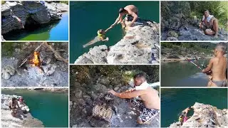 Piknik në alpe Malore 🏊‍♂️ Peshk në zgarë 🐟 🔥 #relaxing #youtube #viral #video AdiTube