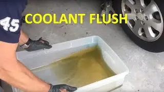 How to perform a Coolant Flush - 2004 Honda Odyssey