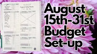August 15th-31st Set-up with Real Numbers #budget2024 #budgetsetup