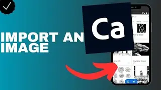 How to import an image in the Adobe Capture app?