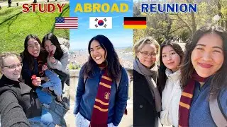 Flying to Germany to Reunite with My Study Abroad Besties 🇰🇷 🇺🇸 🇩🇪 Heidelberg & Mannheim