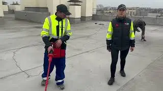 Діагностика мембранних покрівель. Ремонт ПВХ ТПО мембран.