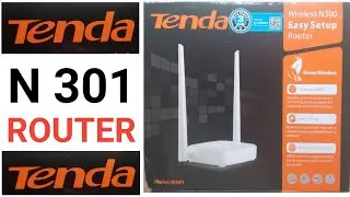TENDA N301 300 Mbps Router (Single Band) Unboxing