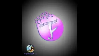 How to Create Logo in adobe Photoshop 7.0 || F Type Alphabet Modification || Logo Creation