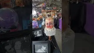 #halloween #halloweendecor #fleamarket Annual Halloween Flea Market