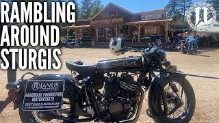 Sturgis 2024 ramble on a Janus Halcyon 450 and Gryffin 450