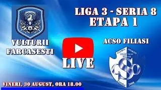 Liga 3 / ACSO Filiaşi s-a ales cu un punct din deplasarea de la Fărcăşeşti