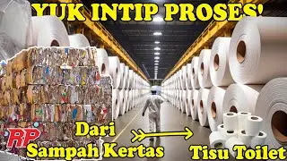 LET'S TAKE A PEEK! THE PROCESS OF RECYCLING USED PAPER INTO THE TOILET TISSUE WE KNOW
