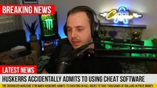 HUSKERRS ADMITS TO CHEATING LIVE ON STREAM