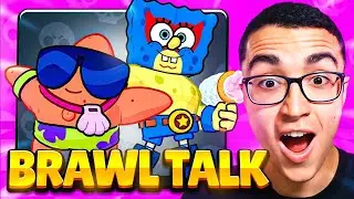 BOB ESPONJA y 2 NUEVOS BRAWLERS | REACCIONO a la BRAWL TALK