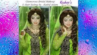 Kashees Latest Bridal Makeup  & Hairstyle 2017