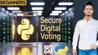 🚨Secure online Voting Management System by using Python | real world project |University | Academic💯