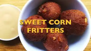 sweet corn fritters