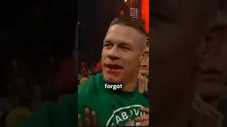 What happened when edge slapped john cena's father?