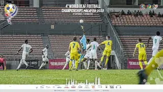 Day 7 Highlights Men's Semi-finals | 4th World Deaf Football Championships 2023 | 04/10/2023