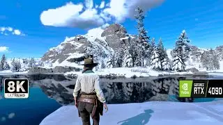 RDR2 8K Photorealistic - Ultra Realistic Graphics Mod on RTX 4090