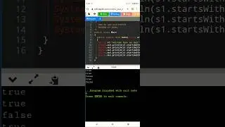 How to use startsWith String method in java ??? 