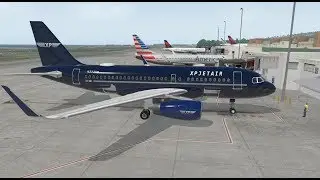 New BSS Update for Toliss A319 - 100 &  B737 - 700  | KRSW - MMUN - MKJS  | X-Plane 11.36