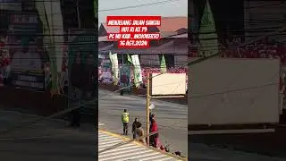 Menjelang jalan santai HUT RI ke 79 PC NU. Kab. Mojokerto