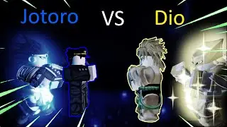 Jotoro vs Dio (Roblox animated)