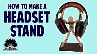 How to Make a custom Headset Stand // IKEA Hack Idea