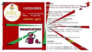 MRC Global Olympiad - WEIGHTLIFTING (Seniors / Adults)