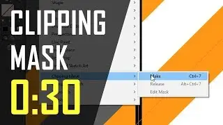 How to: Make a Clipping Mask in Adobe Illustrator