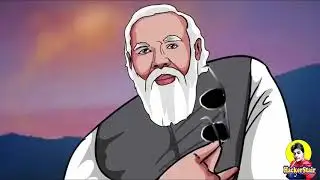 So Sorry | Modi in pushpa style with Dialogue | HackerStair 