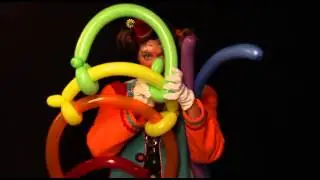Silly Sally's Balloon Twisting: How to make a Rainbow Balloon Hat!